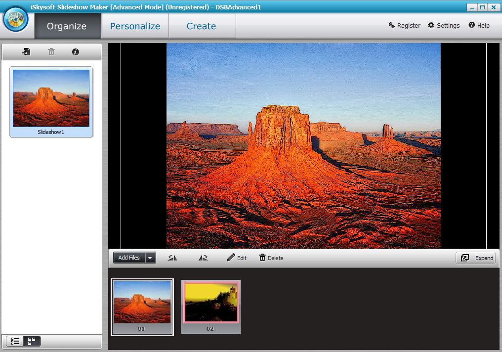 iSkysoft Slideshow Maker - Screenshot #6
