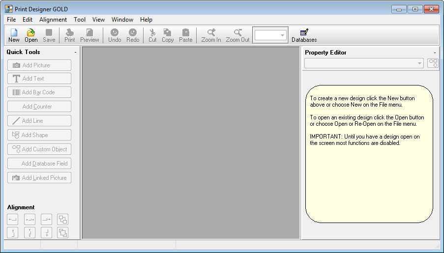Print Designer GOLD - Screenshot #1