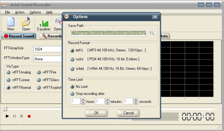 Arial Sound Recorder - Screenshot #3