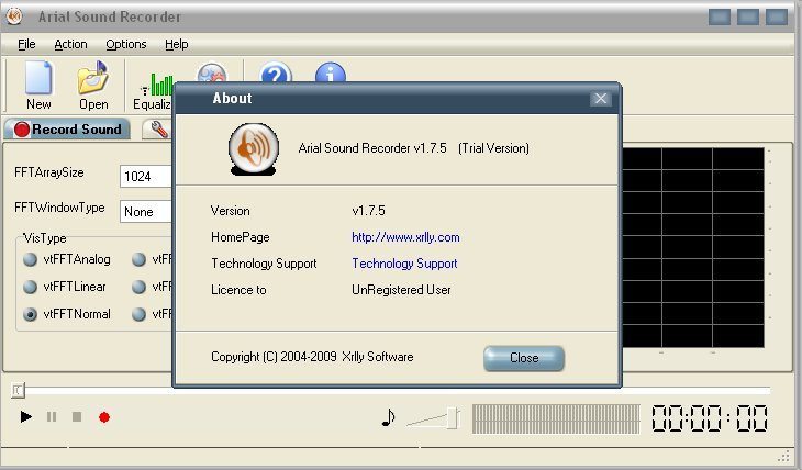 Arial Sound Recorder - Screenshot #2