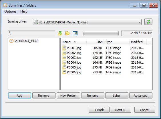 AnyBurn - Screenshot #19