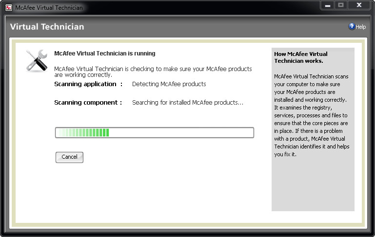 McAfee Virtual Technician - Screenshot #5