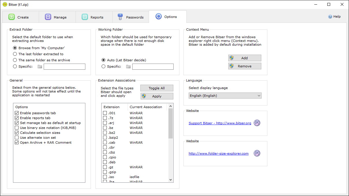 Bitser - Screenshot #1