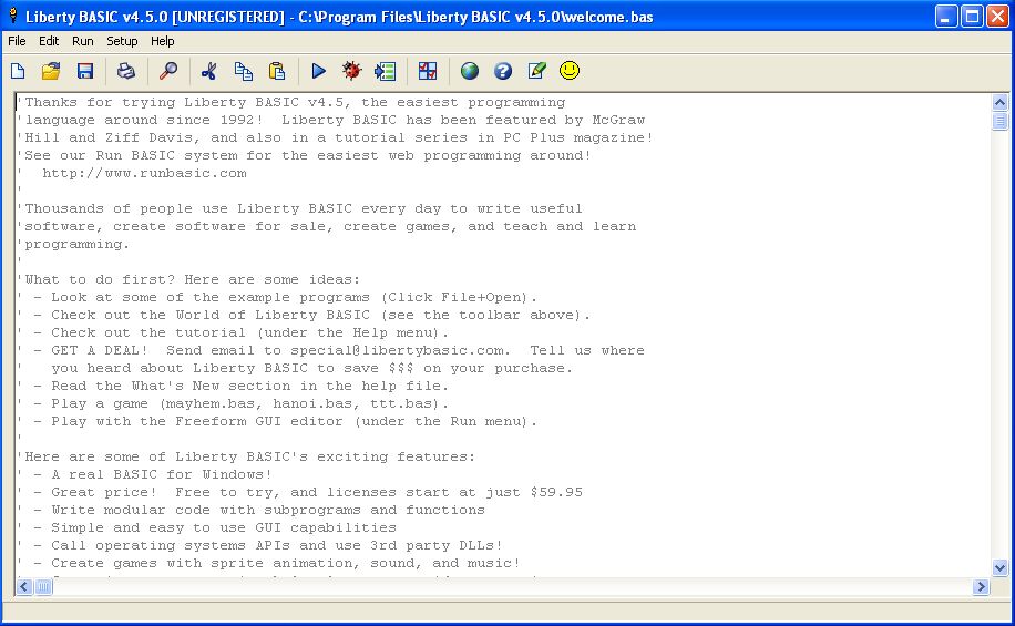 Liberty BASIC latest version Get best Windows software