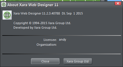 Xara Web Designer - Screenshot #3