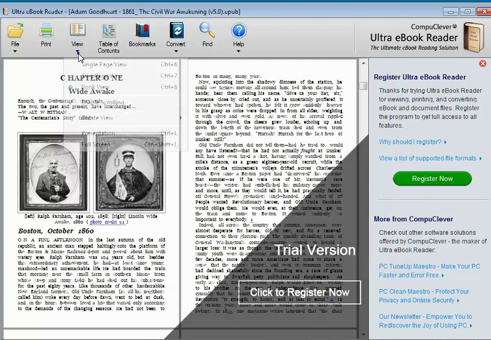 Ultra eBook Reader download for free SoftDeluxe