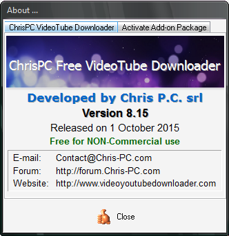 download the new version for windows ChrisPC VideoTube Downloader Pro 14.23.0816