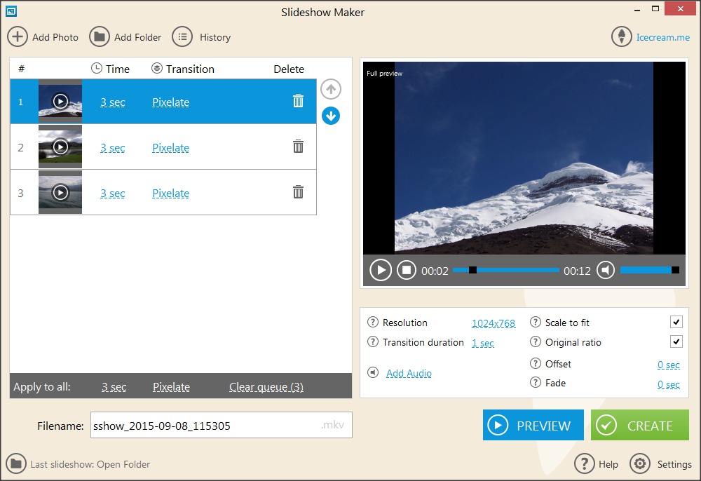 Icecream Slideshow Maker - Screenshot #23