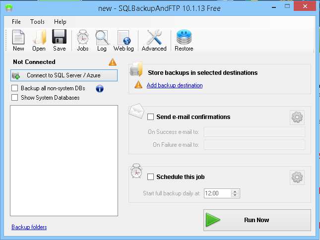 SQL Backup аnd FTP - Screenshot #7