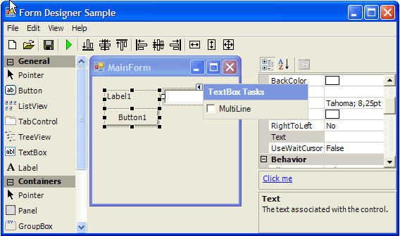 Greatis Form Designer .Net - Screenshot #1