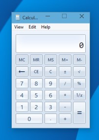 Old Calculator for Windows 10 - Screenshot #1