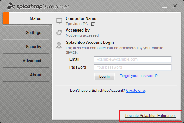 Splashtop Streamer - Screenshot #5