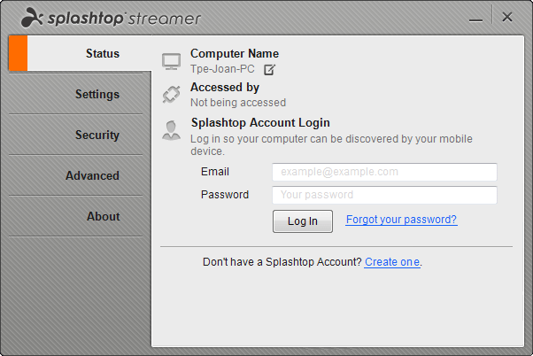 Splashtop Streamer - Screenshot #4