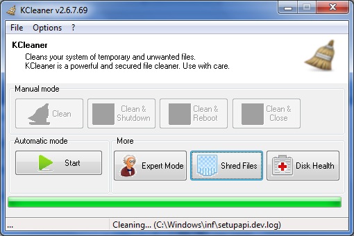 KC Softwares KCleaner - Screenshot #18