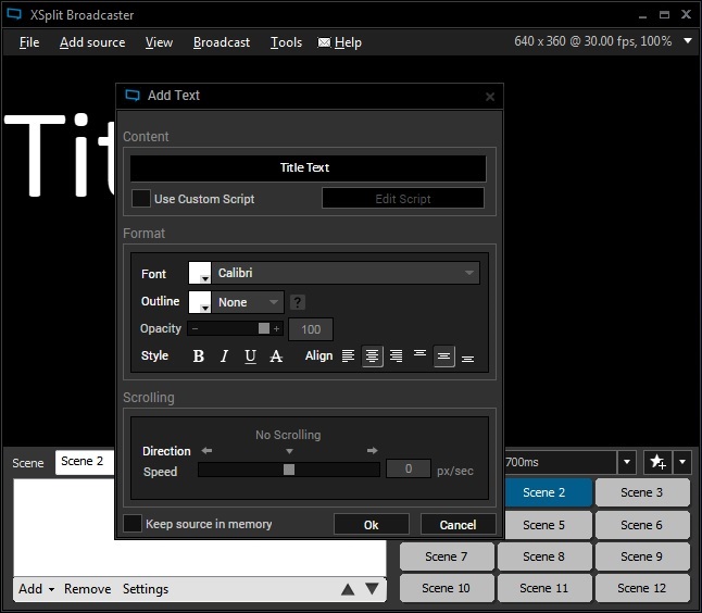 XSplit Broadcaster - Screenshot #19