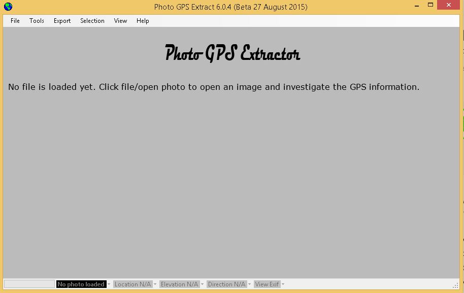 Photo GPS Extract download for free SoftDeluxe