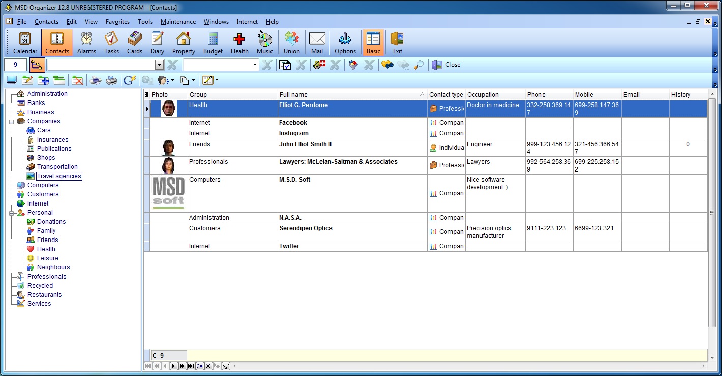 MSD Organizer latest version - Get best Windows software