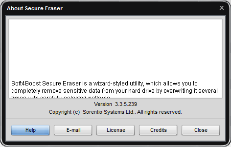 Soft4Boost Secure Eraser - Screenshot #22