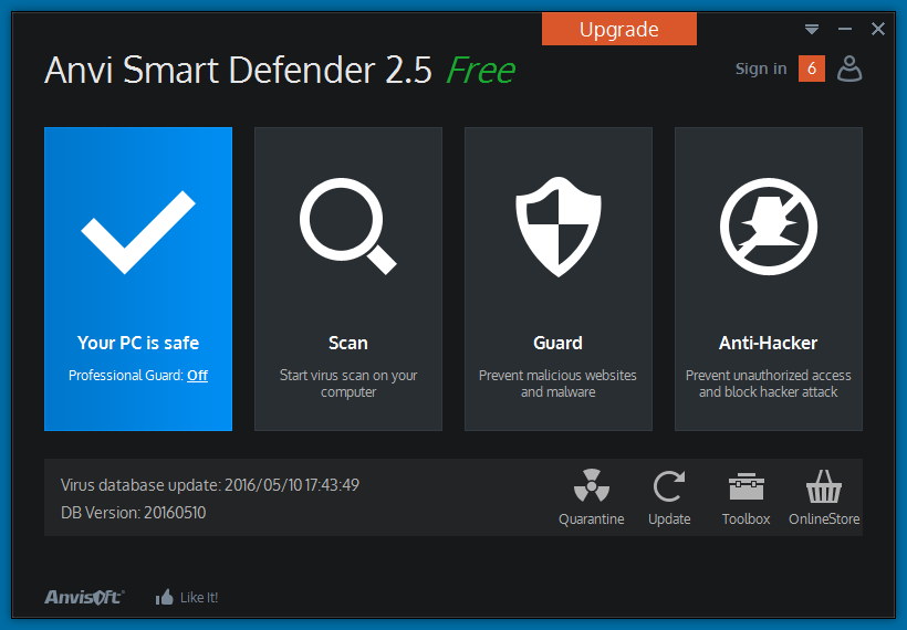anvi smart defender windows 7