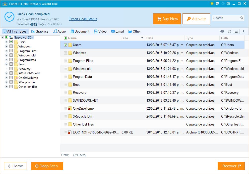 download easeus data recovery wizard full
