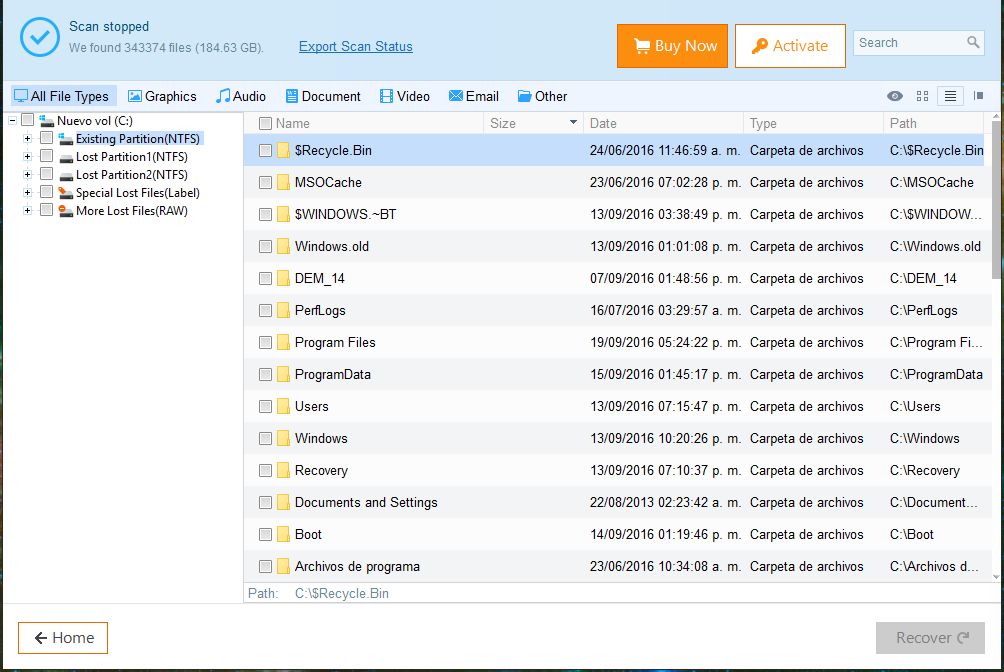EaseUS Data Recovery Wizard - Screenshot #14