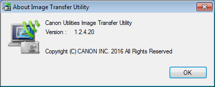 Canon Utilities Image Transfer Utility latest version - Get best ...
