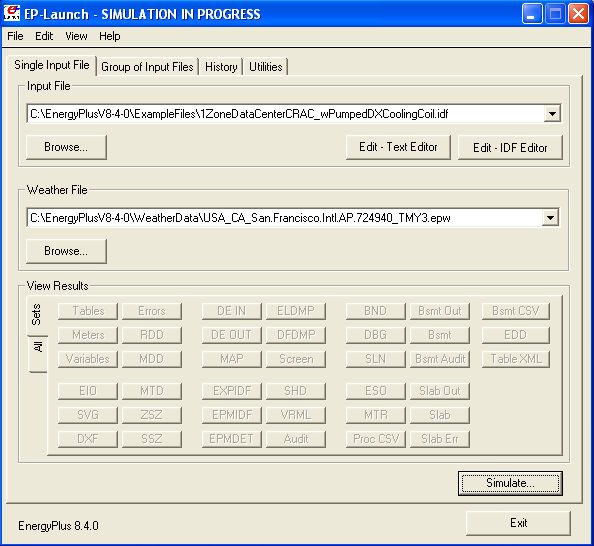 EnergyPlus - Screenshot #3