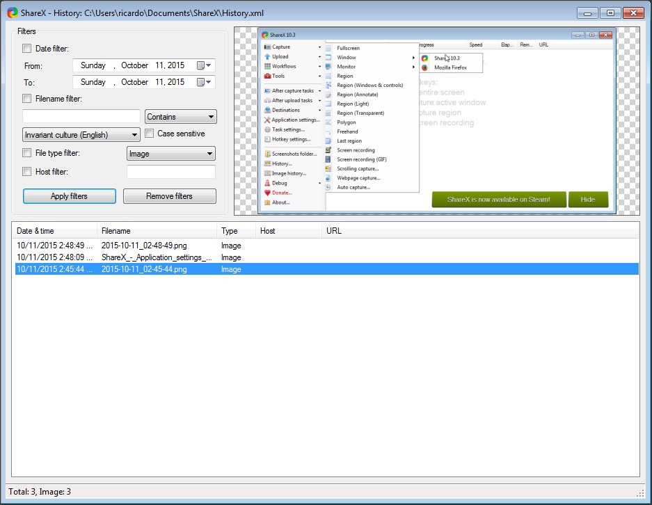 download sharex for windows 7