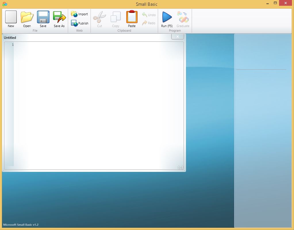 Microsoft Small Basic - Screenshot #1