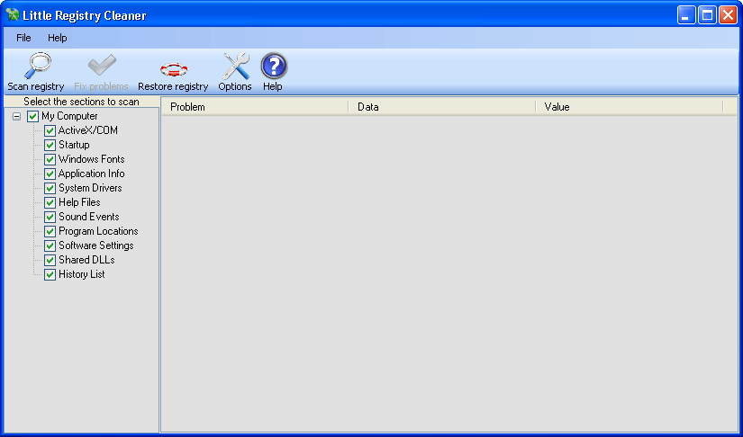 Little Registry Cleaner - Screenshot #19