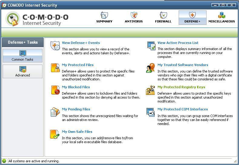 COMODO Internet Security - Screenshot #19