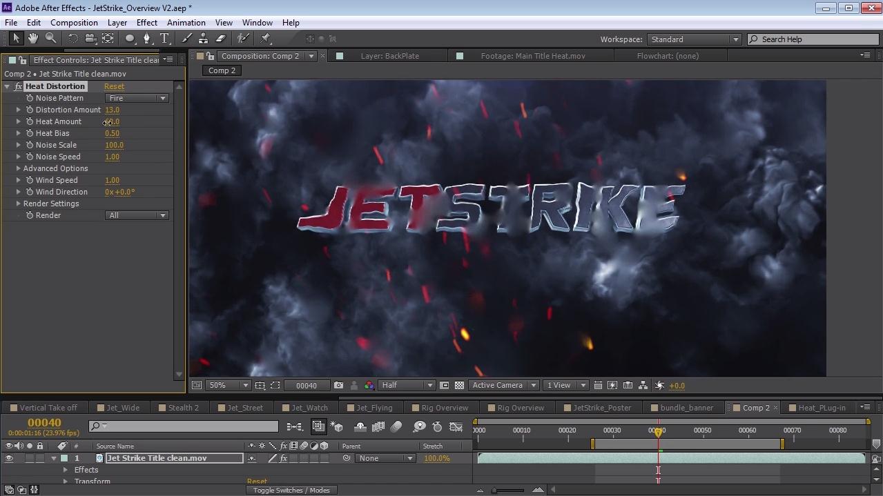 heat distortion after effects plugin free download