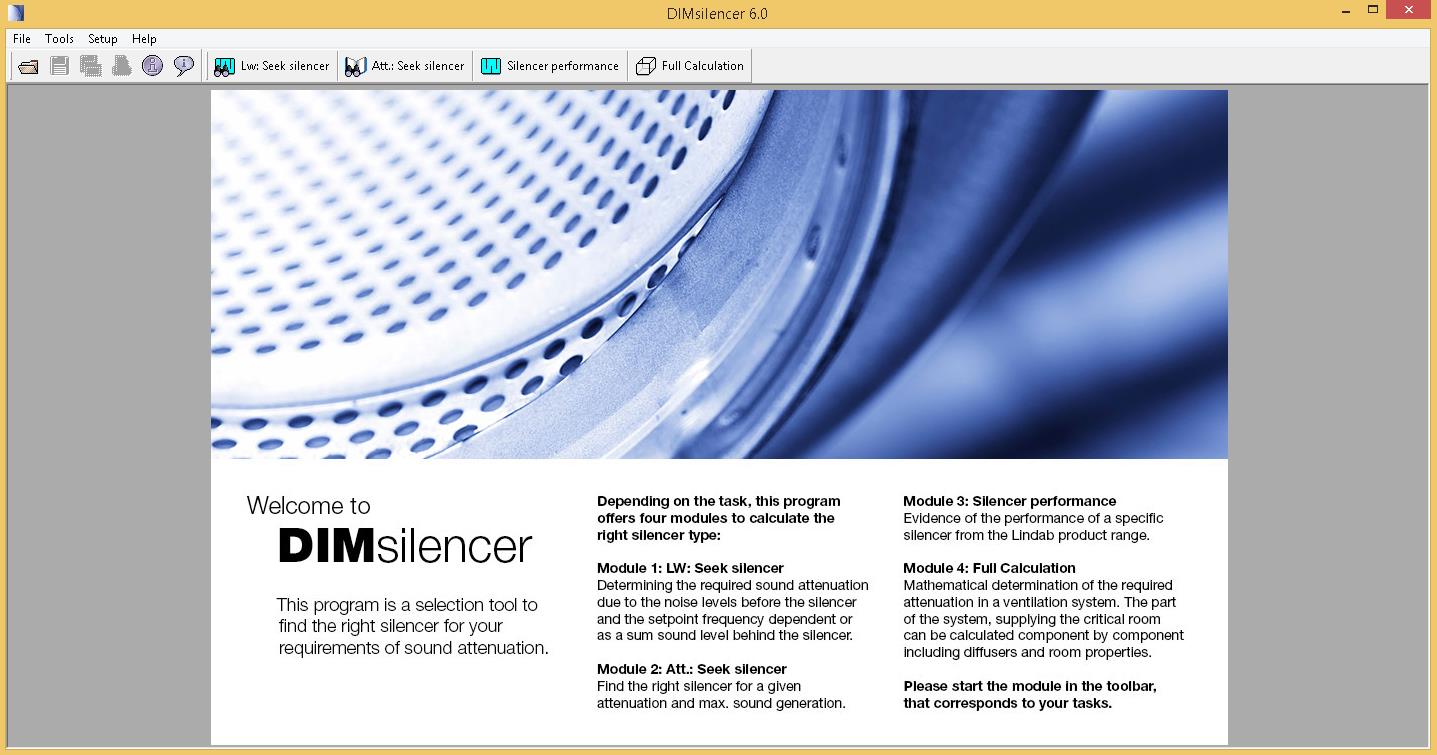 Lindab DIMsilencer - Screenshot #1