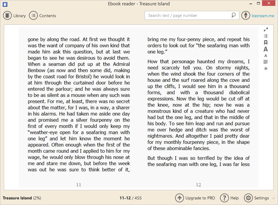 free IceCream Ebook Reader 6.33 Pro for iphone download