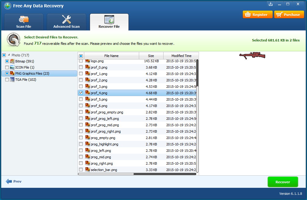 Free Any Data Recovery - Screenshot #4