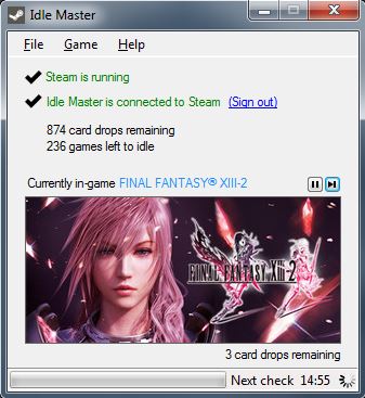 idle master steam is it safe