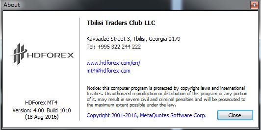 HDForex MT4 - Screenshot #2