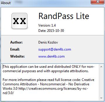 randon passwords
