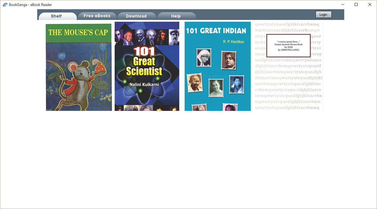 BookGanga eBook Reader latest version Get best Windows software