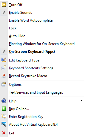 Hot Virtual Keyboard - Screenshot #13