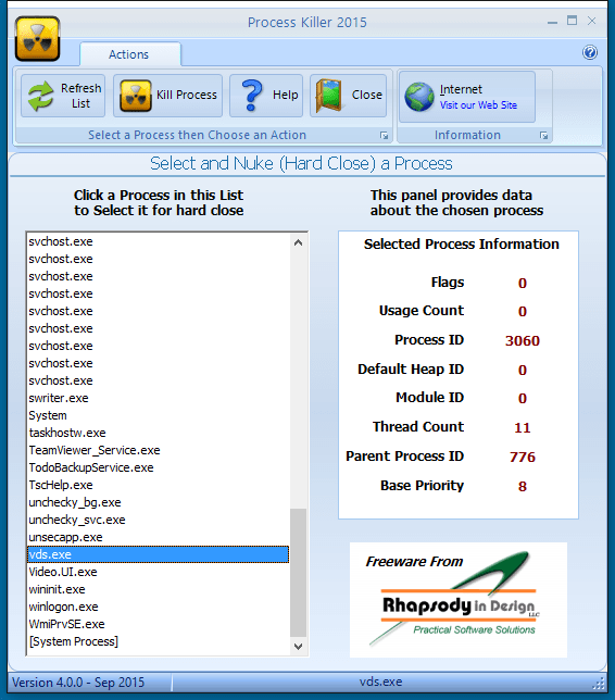 Process Killer Für Windows 11, 10, 7, 8/8.1 (64 Bit/32 Bit – SJDBG