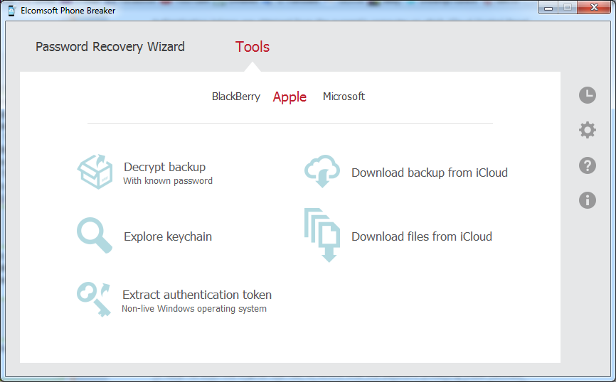 Elcomsoft Phone Breaker - Screenshot #19