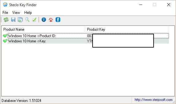 SterJo Key Finder - Screenshot #3