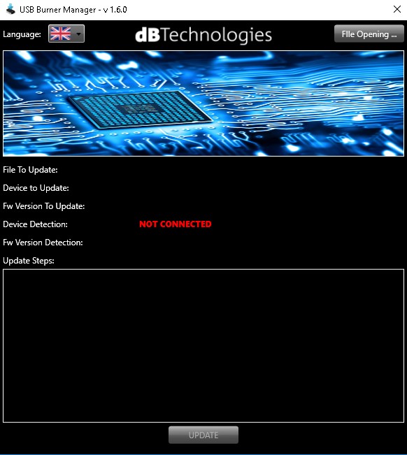 USB Burner Manager - Screenshot #1