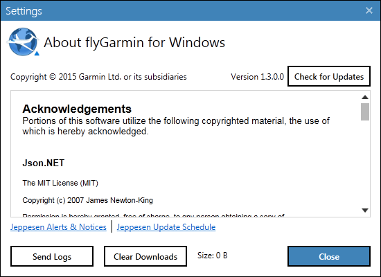 flygarmin for windows download