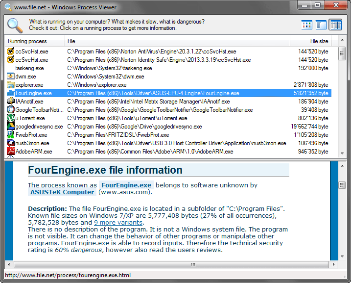 Windows Process Viewer latest version - Get best Windows software