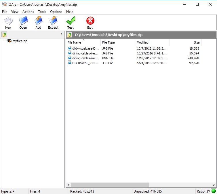 IZArc - Screenshot #4