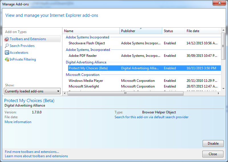 Digital Advertising Alliance Protect My Choices download for free SoftDeluxe