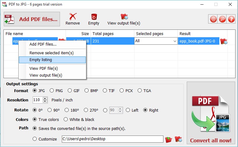 PDF to JPG - Screenshot #19