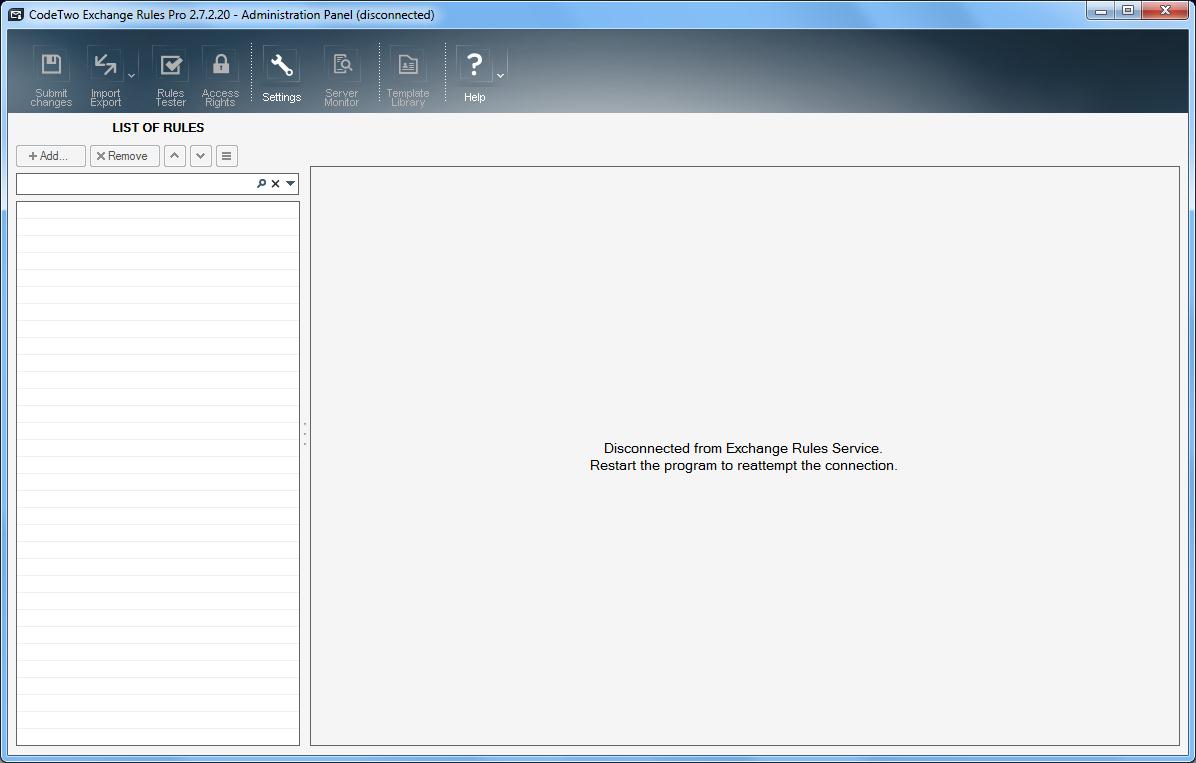 CodeTwo Exchange Rules Pro - Screenshot #1